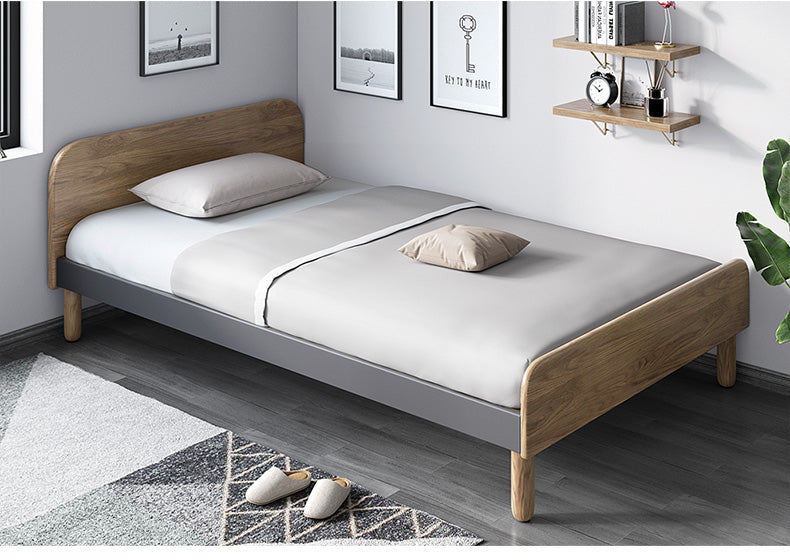 ELIAS Solid Wood Single / Queen Bed 1 /1.2 / 1.5 m