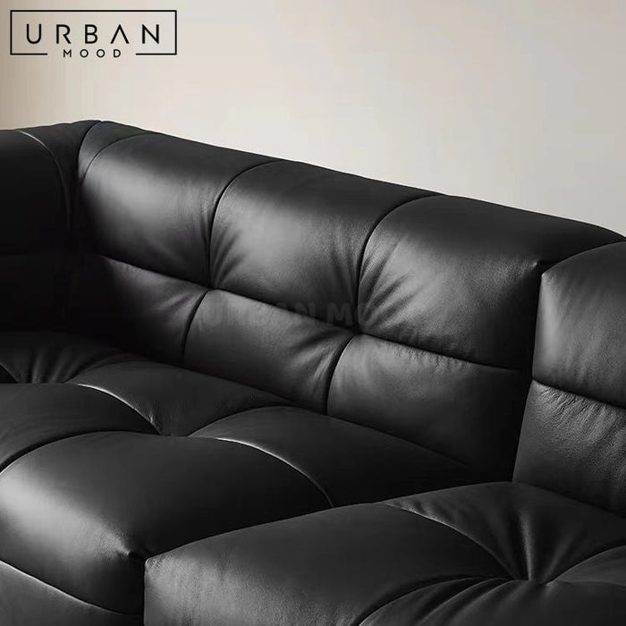EVO Modern Leather Sofa