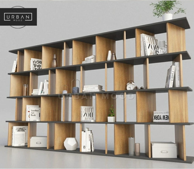 EDITOR Postmodern Library Display Shelf