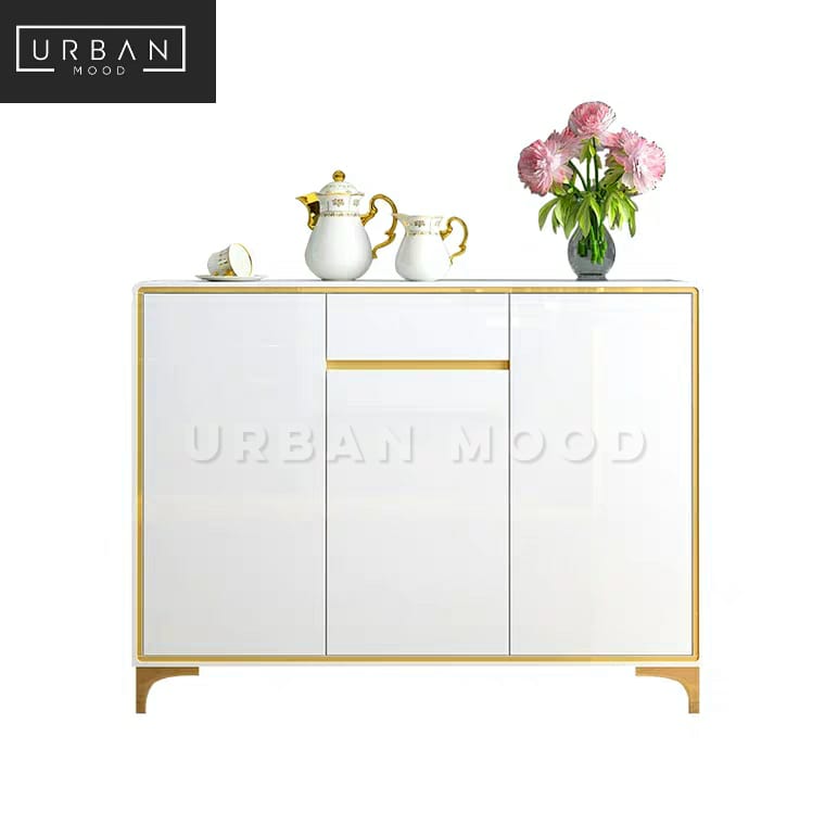 (Clearance) EMBLEM Modern Ultra Slim Sideboard