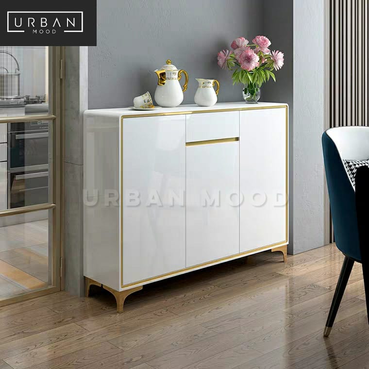 (Clearance) EMBLEM Modern Ultra Slim Sideboard