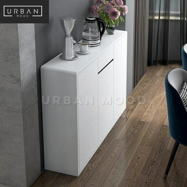 (Clearance) EMBLEM Modern Ultra Slim Sideboard