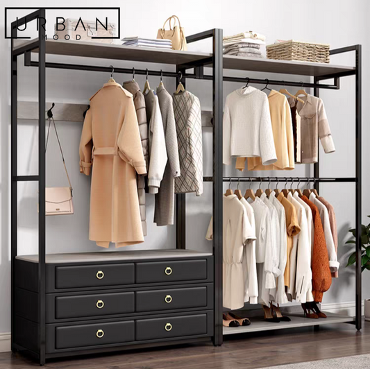 EVANS Modern Open Concept Wardrobe