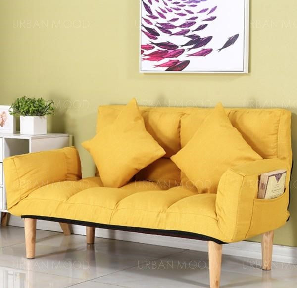 FENSTON Plush Colour Pop Sofa Bed