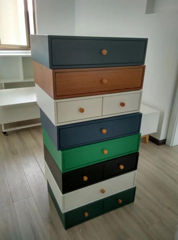 FORD Modern Stackable Bedside Table Drawers