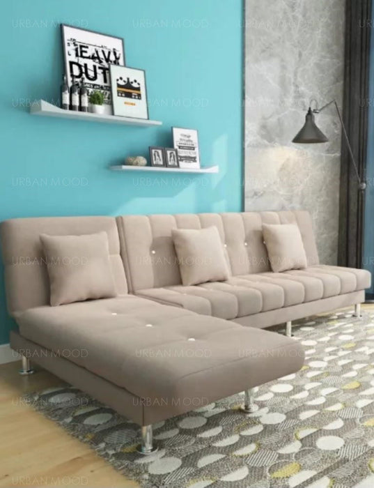 FERRIE Victorian L Shape Sofa Set
