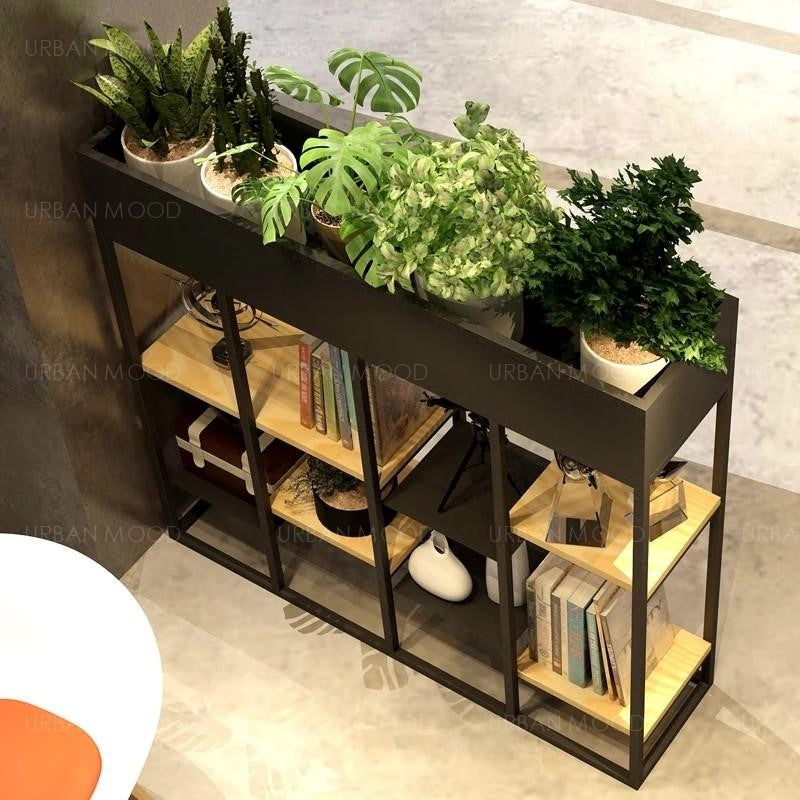 GAEA Modern Industrial Display Shelf