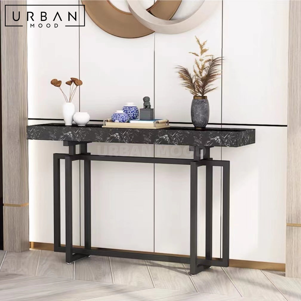 GAZE Modern Marble Console Table