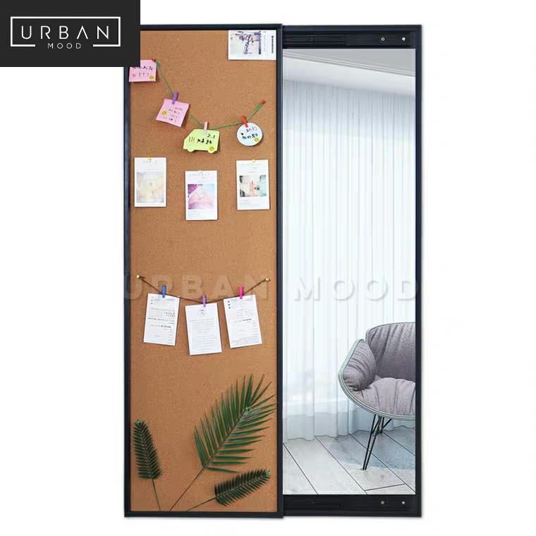 GAZETTE Modern LED Wall Mirror