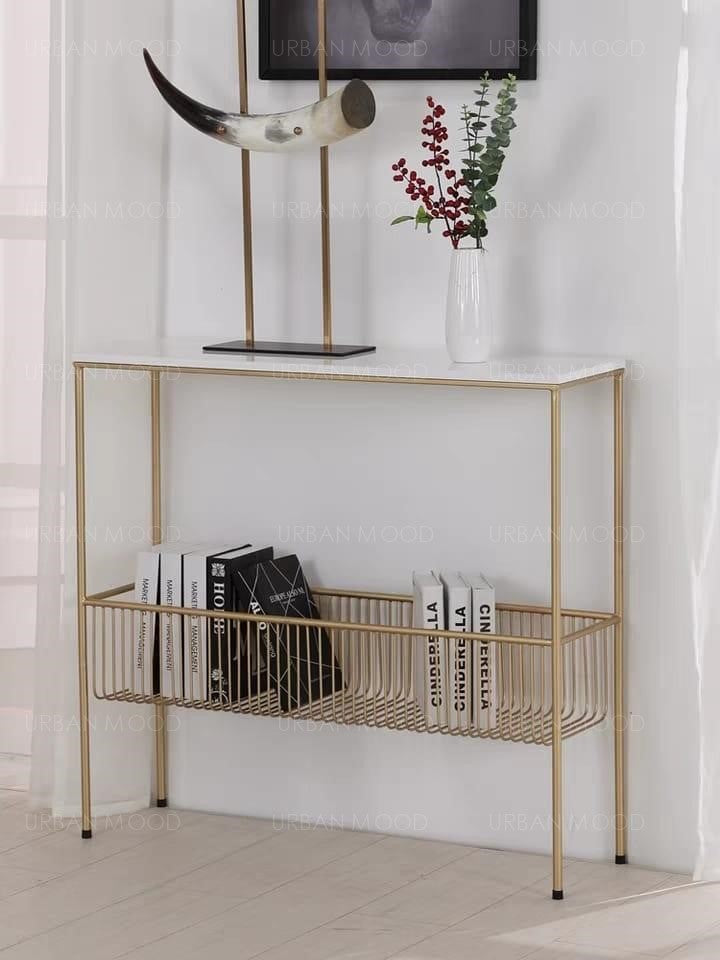 GRACE Minimalist Gold Frame Display Shelf