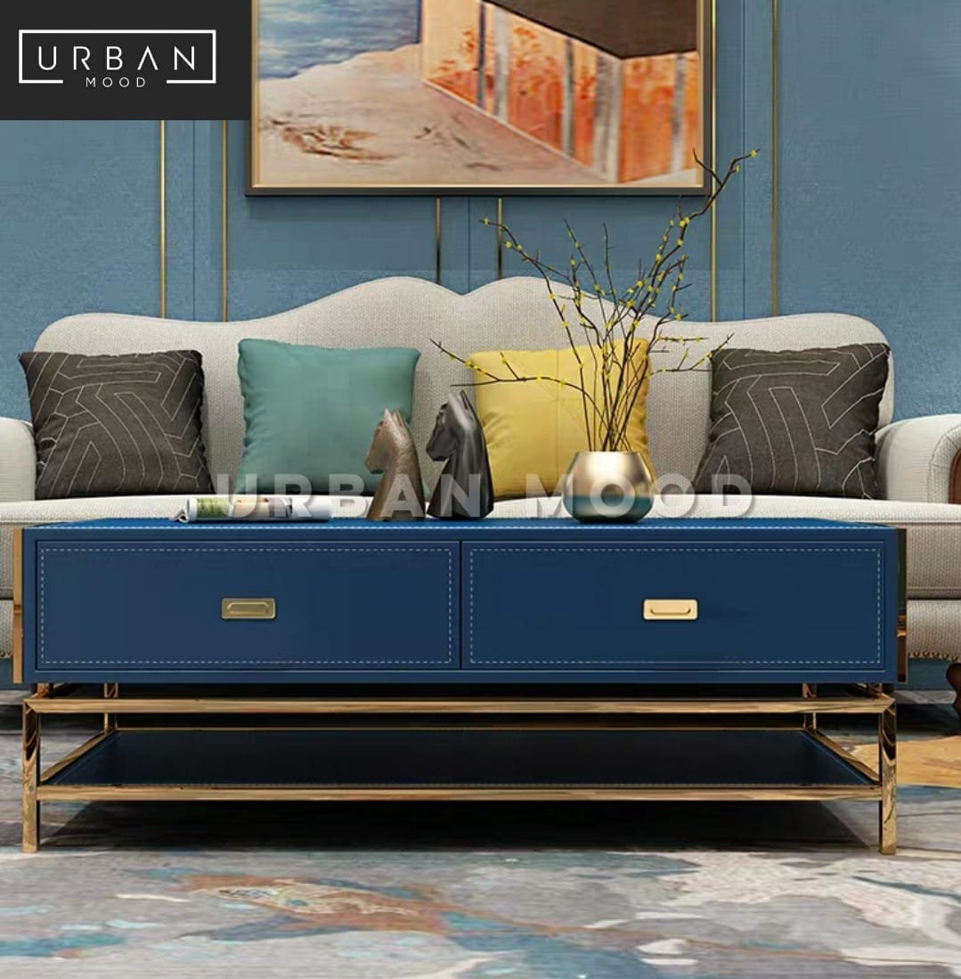 GENEVE Modern Chrome TV Console