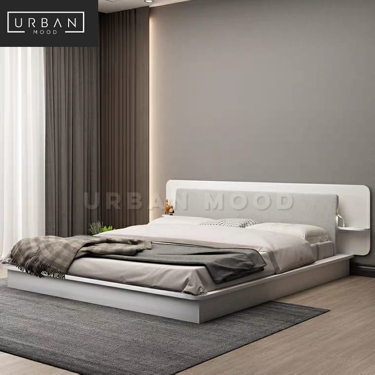 GOVIN Modern Multimedia Platform Bedframe