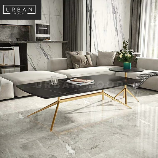 GRENADA Modern Marble Slate Coffee Table