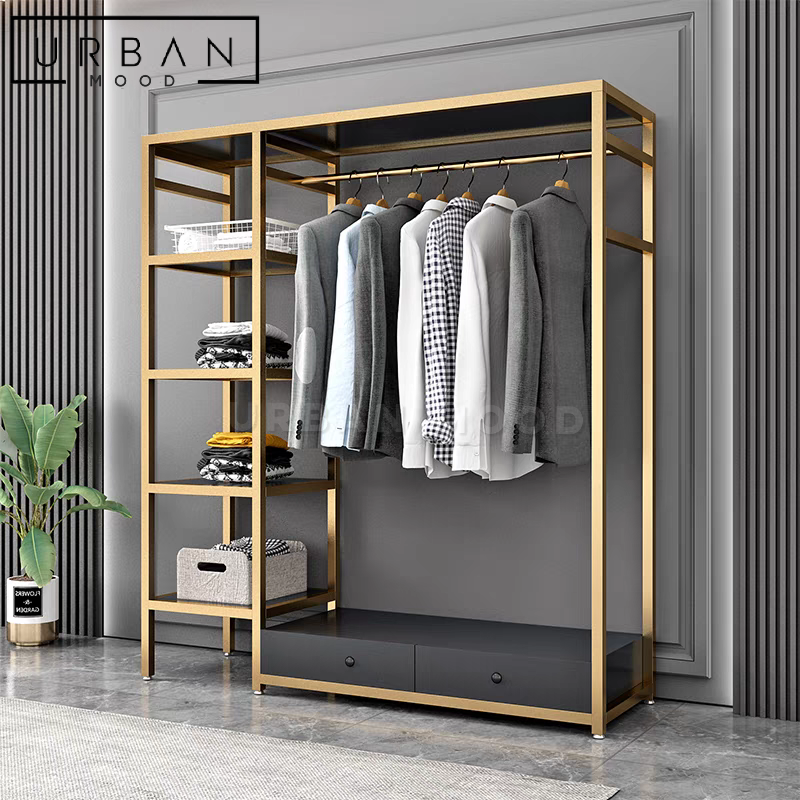 GUNNER Modern Open Concept Wardrobe