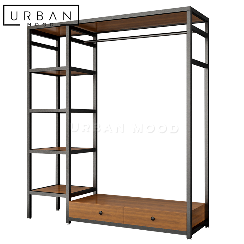 GUNNER Modern Open Concept Wardrobe