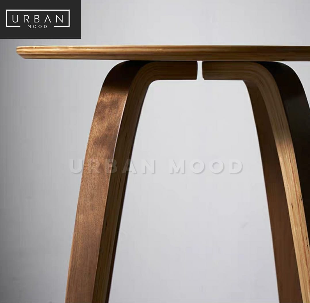 HAGEN Postmodern Solid Wood Breakfast Table