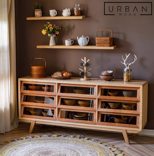 HAN Vintage Solid Wood Sideboard