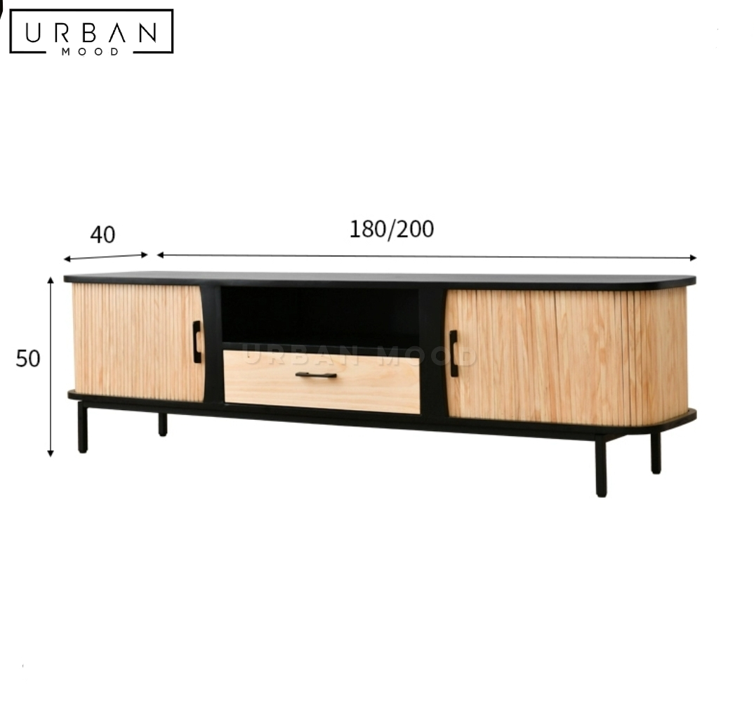 HAUTE Japandi TV Console