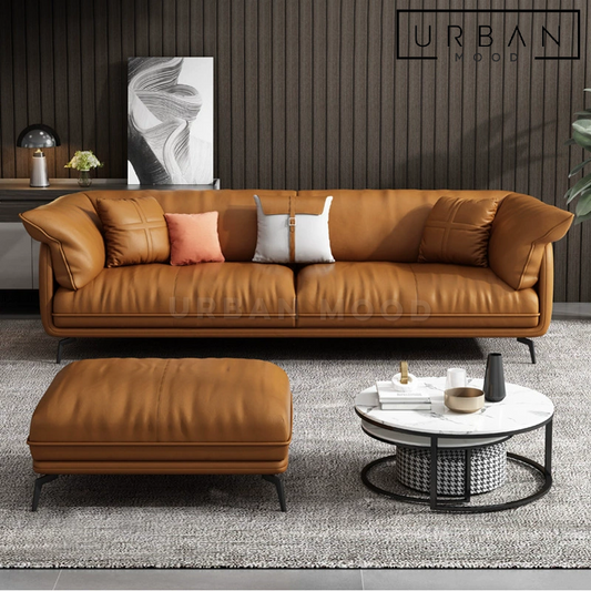 HONOR Modern Leather Sofa