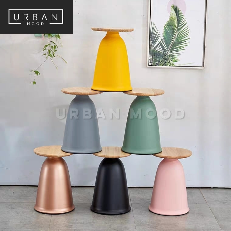 BAUBLE Postmodern Side Table / Stool