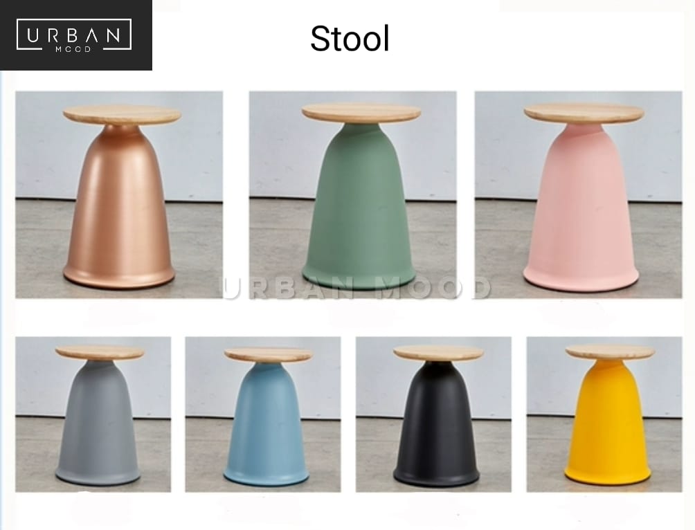 BAUBLE Postmodern Side Table / Stool