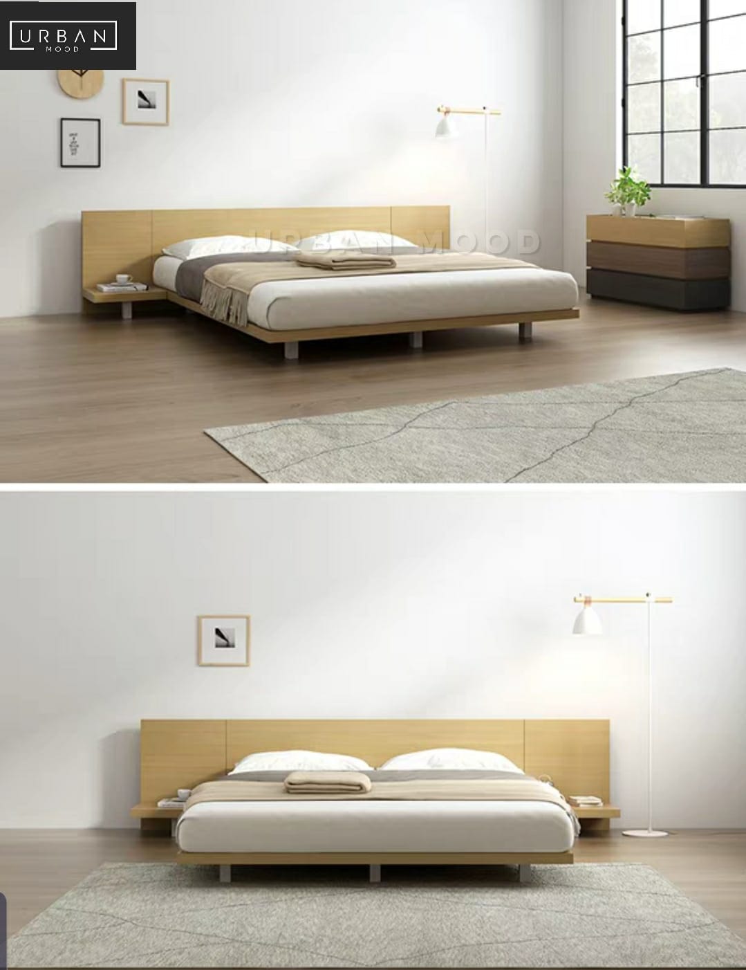 LEVITATE Japanese Platform Bedframe