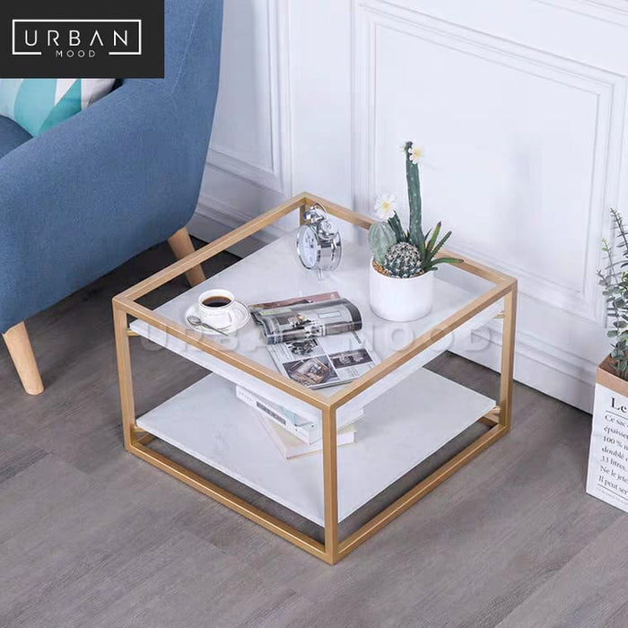 CHASSIS Modern Marble Side Table