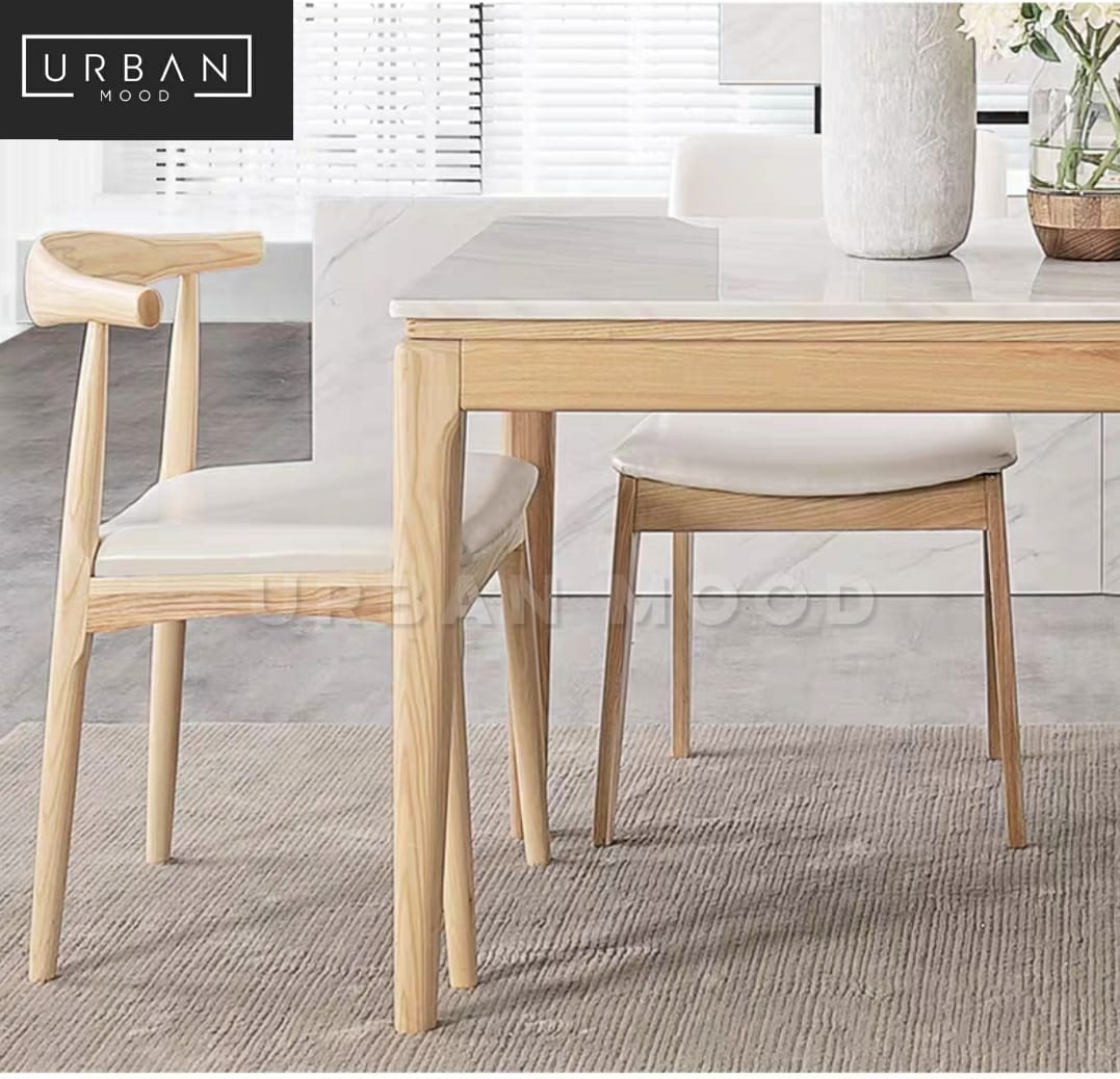 MARON Scandinavian Marble Dining Table