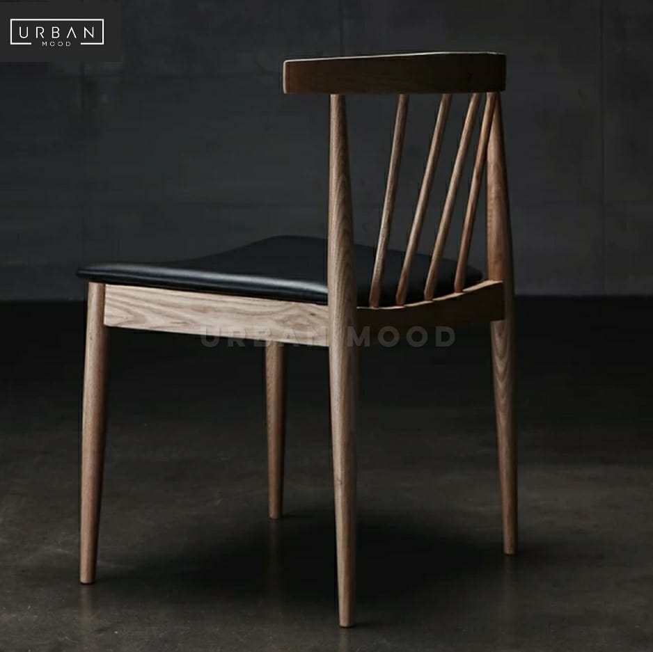 DANE Rustic Solid Wood Dining Chair