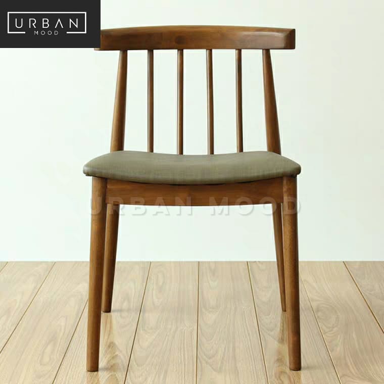 DANE Rustic Solid Wood Dining Chair