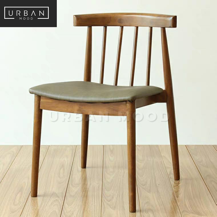 DANE Rustic Solid Wood Dining Chair