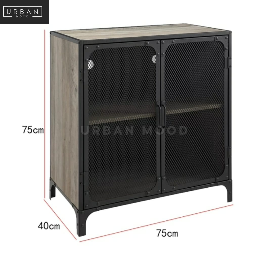 (Clearance) JOCK Industrial Metal TV Cabinet