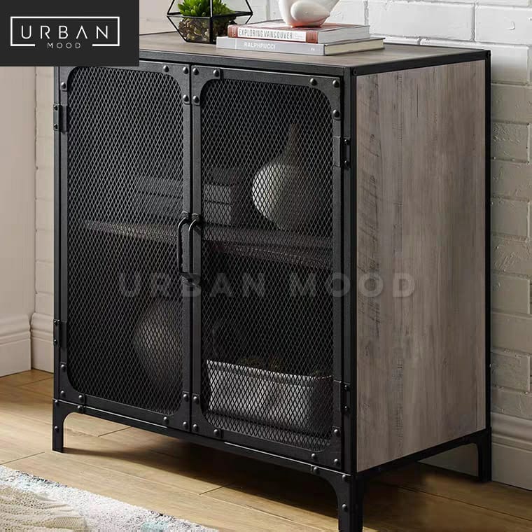 (Clearance) JOCK Industrial Metal TV Cabinet