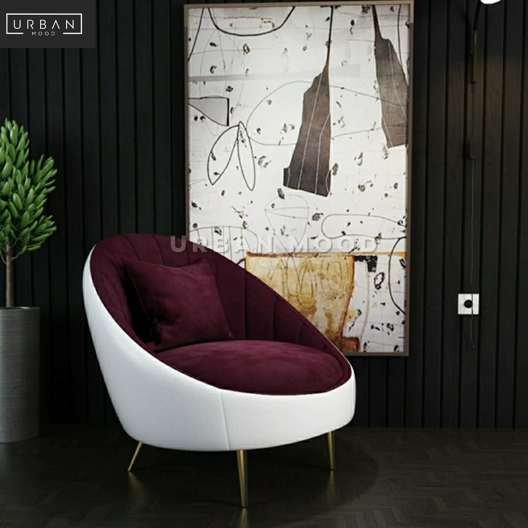 CABELLE Modern Velvet Armchair