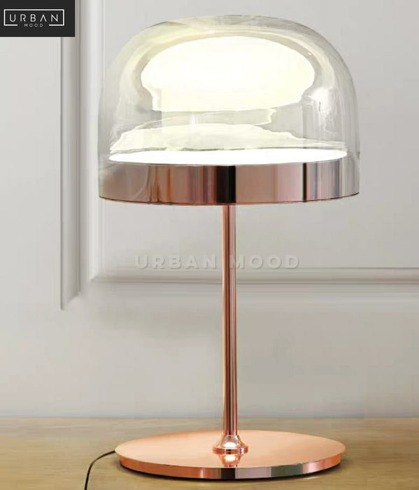 CHOUX Modern Chrome Table Lamp