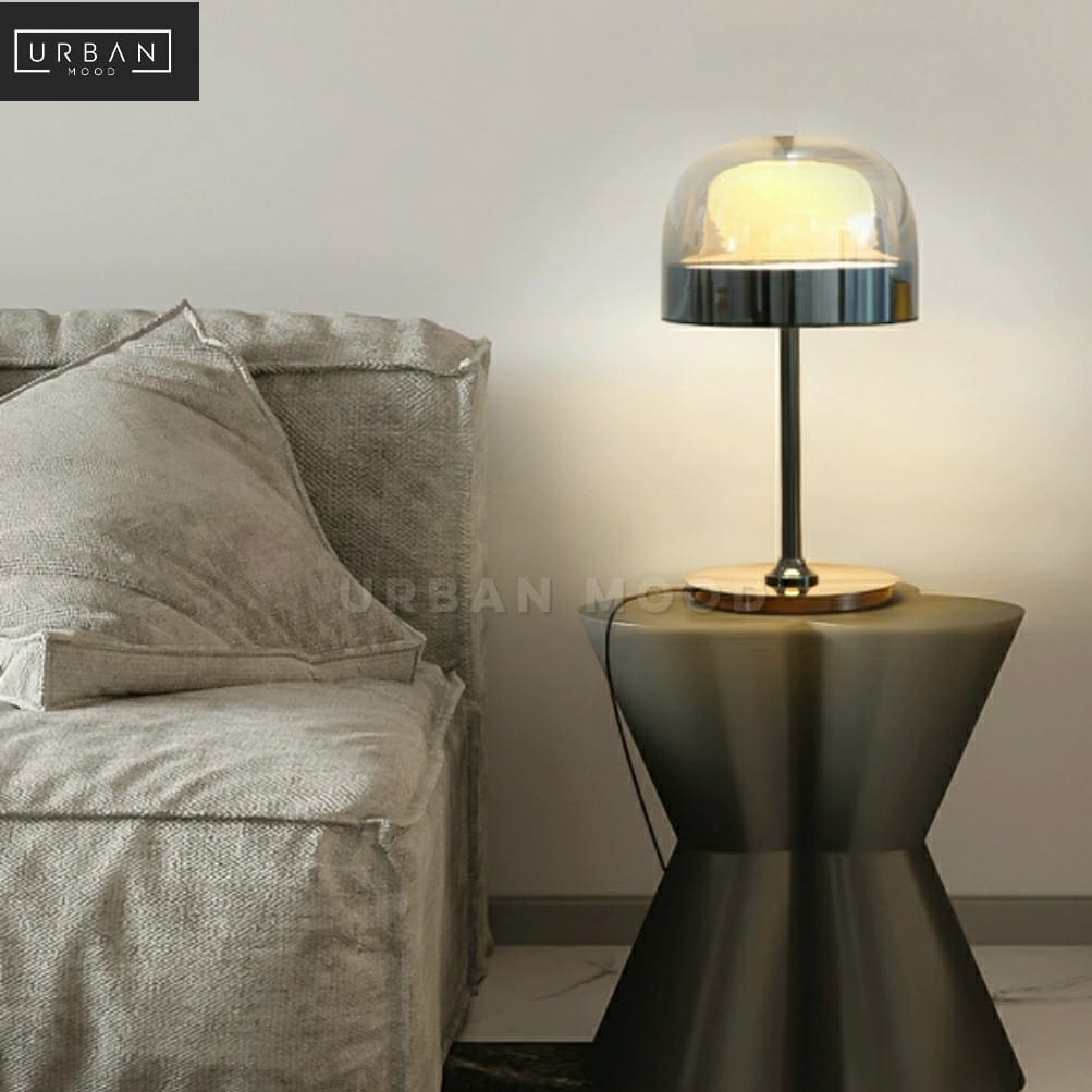 CHOUX Modern Chrome Table Lamp