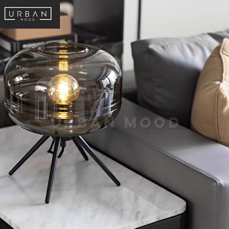 CYAN Modern Glass Dome Table Lamp