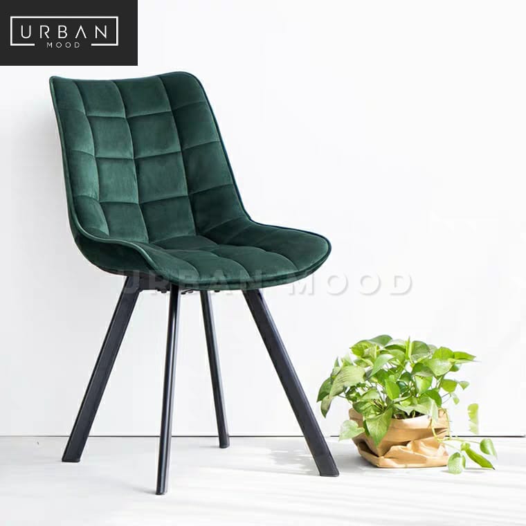 FINDER Modern Velvet Dining Chair