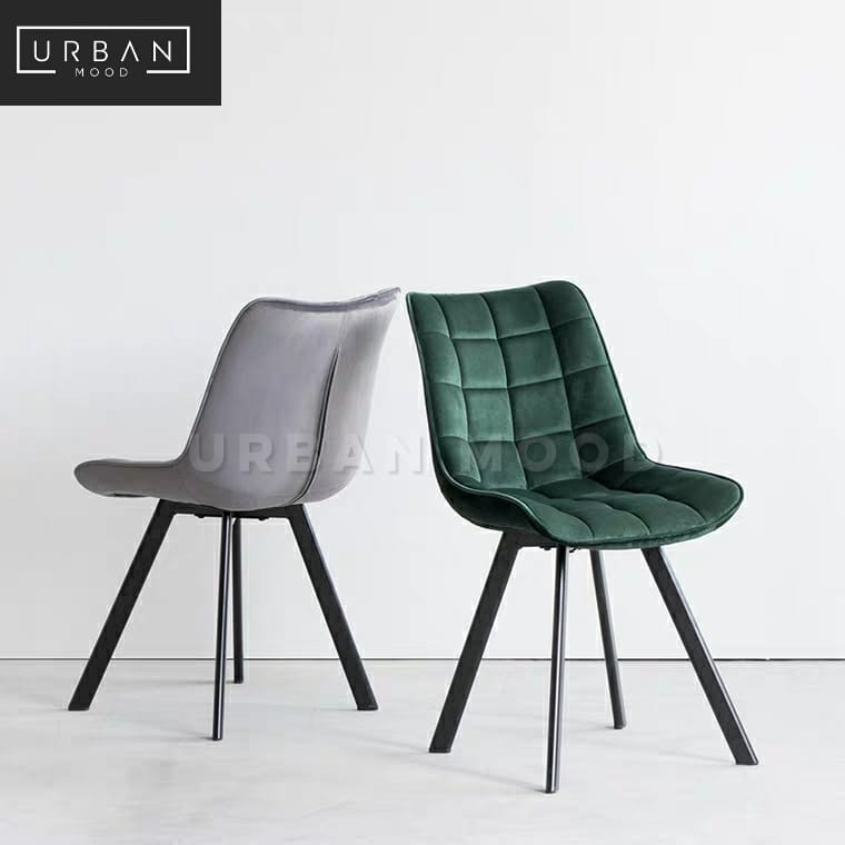 FINDER Modern Velvet Dining Chair