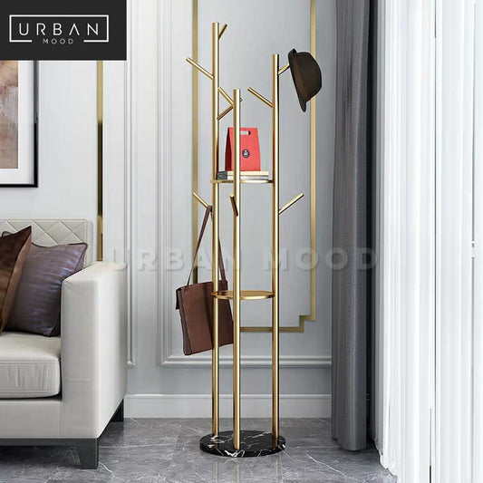 ASHBY Modern Gold Coat Rack