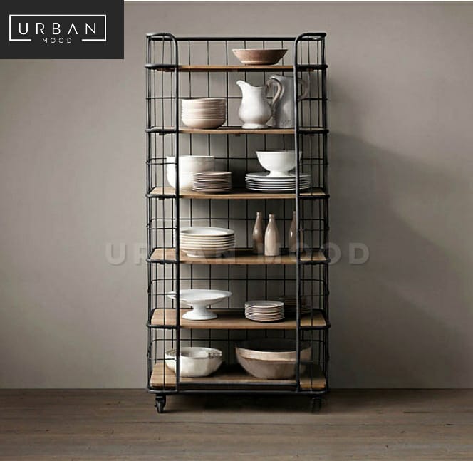 BRADLEY Modern Industrial Kitchen Trolley