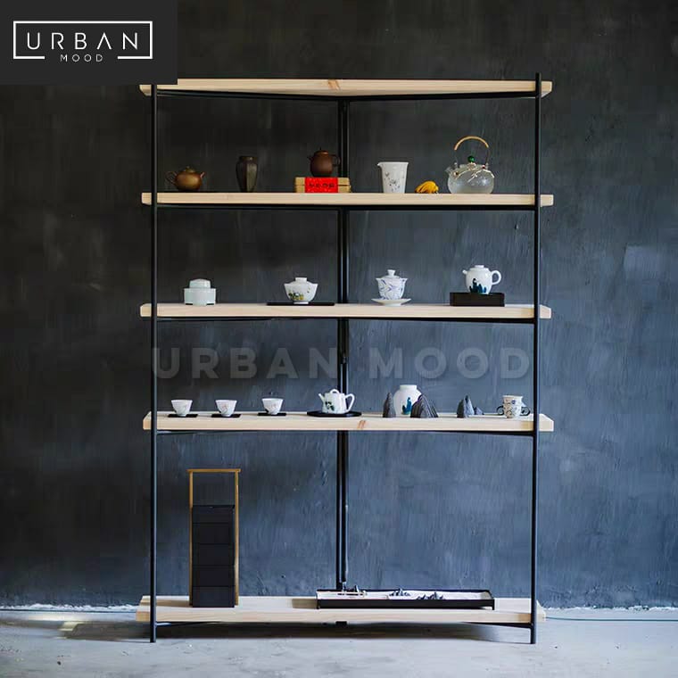 DORCAS Minimalist Wireframe Display Shelf