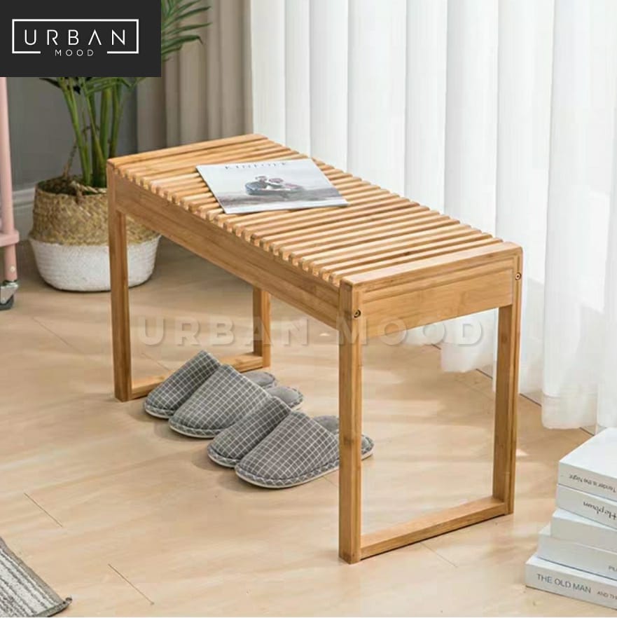 ISAIAH Modern Entryway Storage Bench