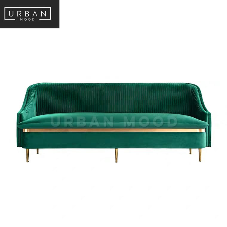 ISLANDS Modern Velvet Sofa