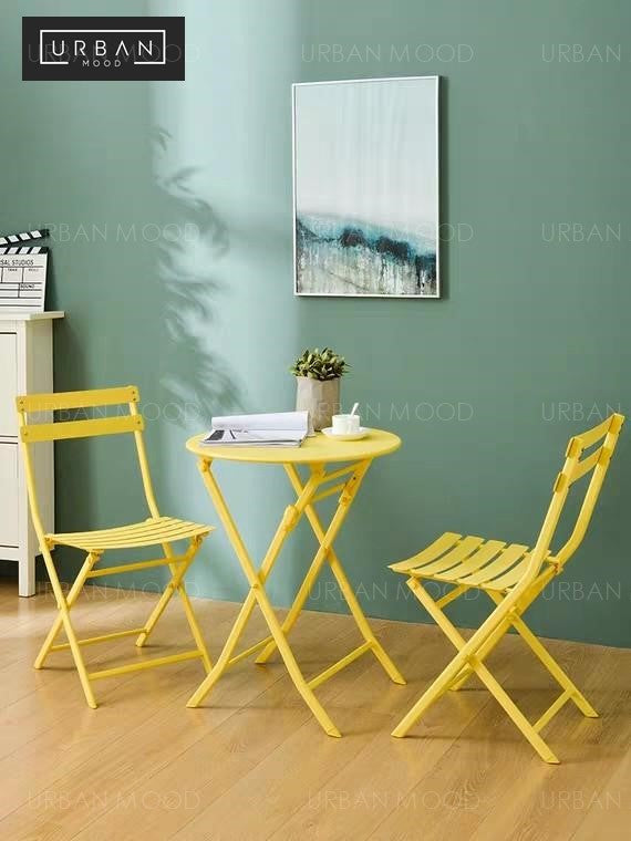 JACLYN Minimalist Outdoor Table & Chairs