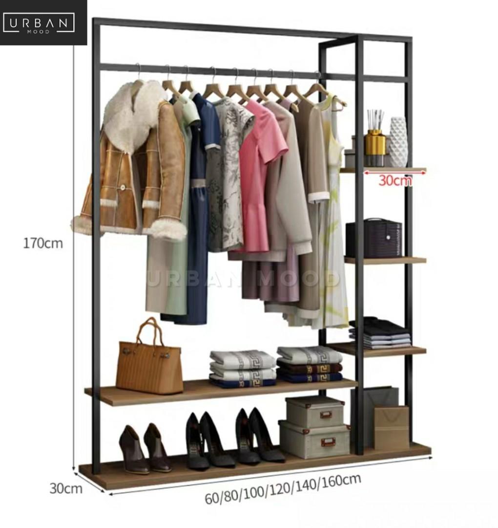 JAMESON Modern Open Concept Wardrobe