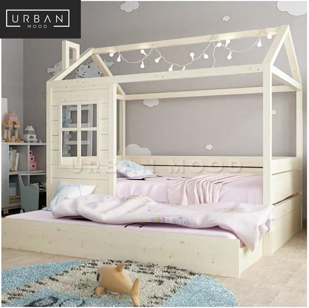 JOSETTE Modern Cottage Pullout Bed