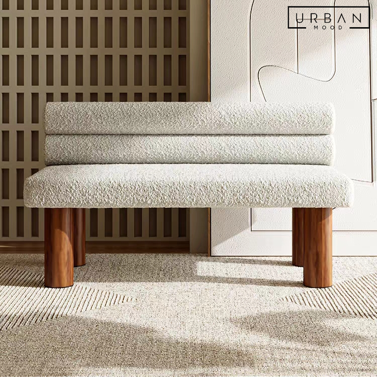 JONAH Modern Boucle Bench