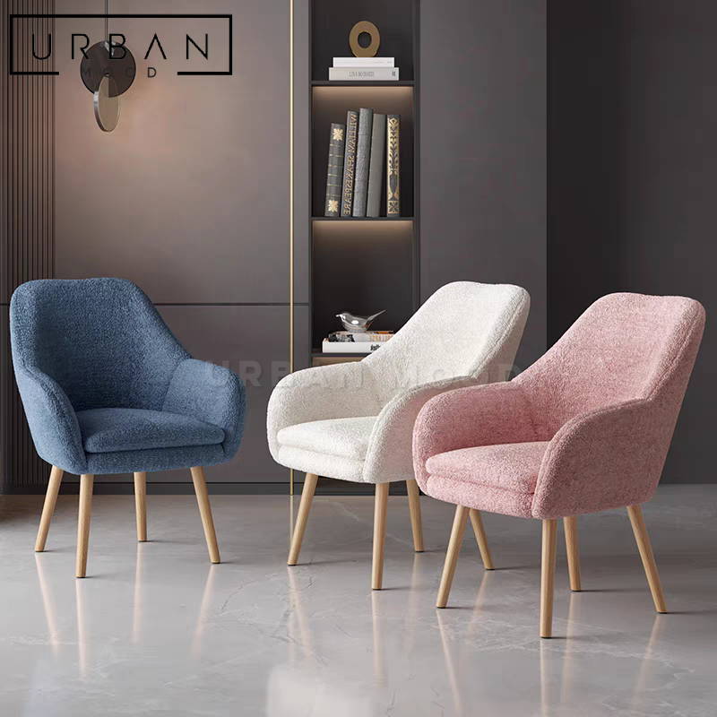 JOYOUS Modern Boucle Dining Chair