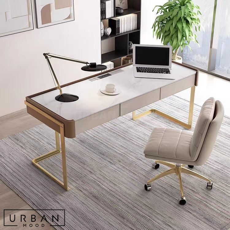 KINDEL Modern Sintered Stone Work Desk